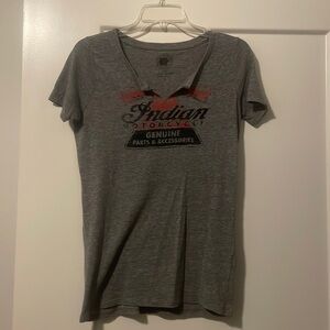 Lucky brand women’s Indian motorcycle tshirt. Size S.